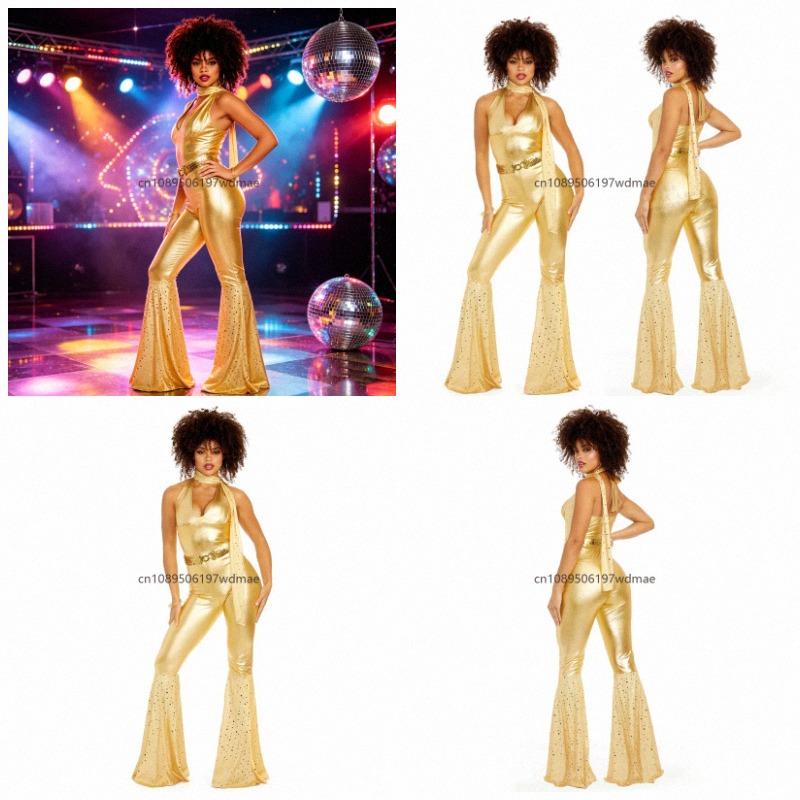 Women'S Fashion Of The 70S - Fantasia Retrô Disco Anos 70, Traje
