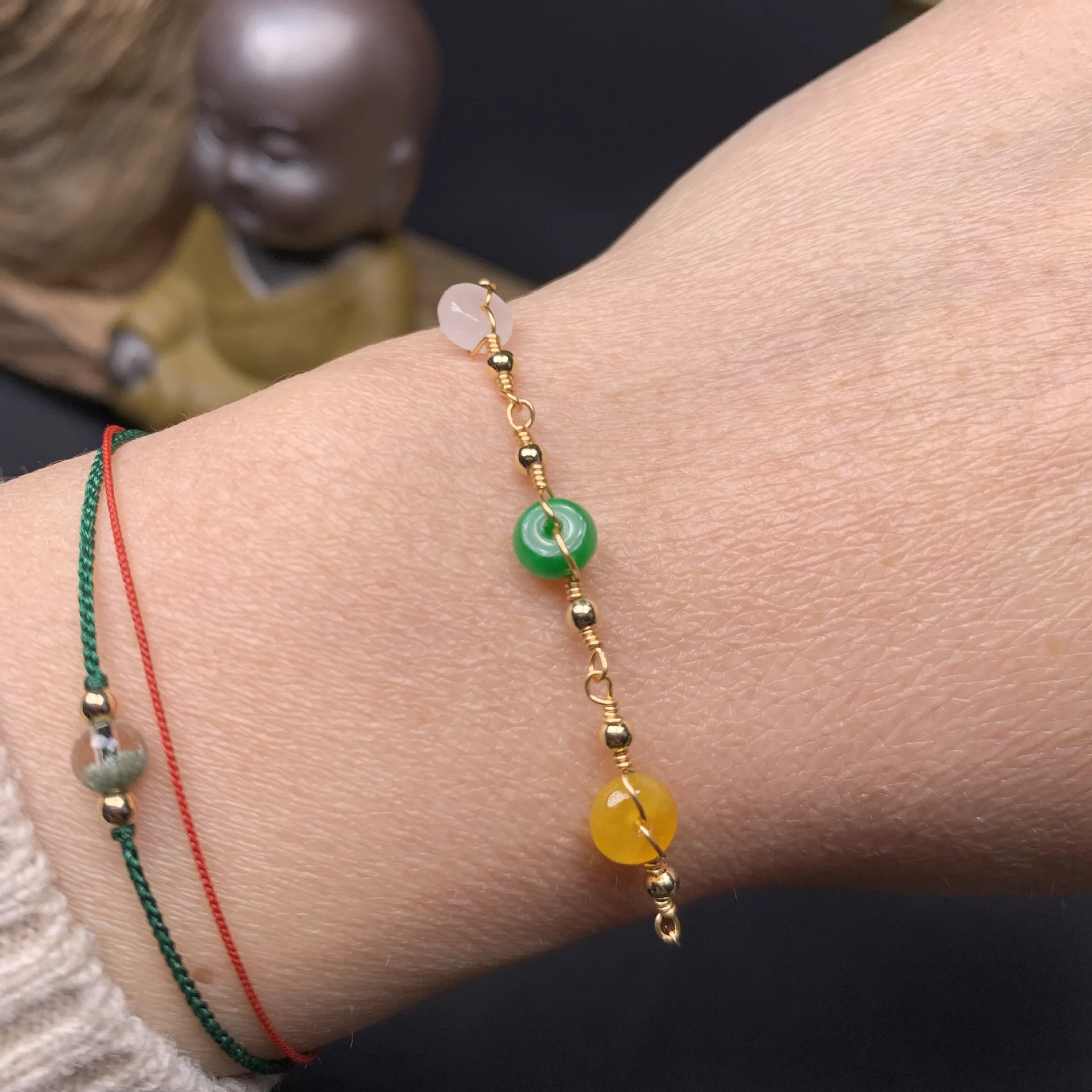 Women And Men Fashion - Pulseiras de jade para mulheres charme
