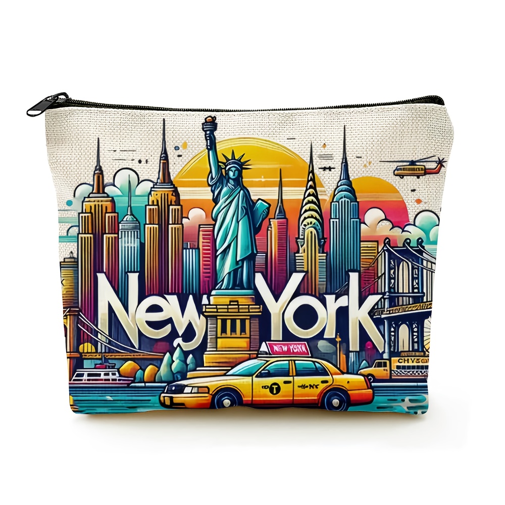 Women'S Fashion York - Bolsa de maquiagem com design de
