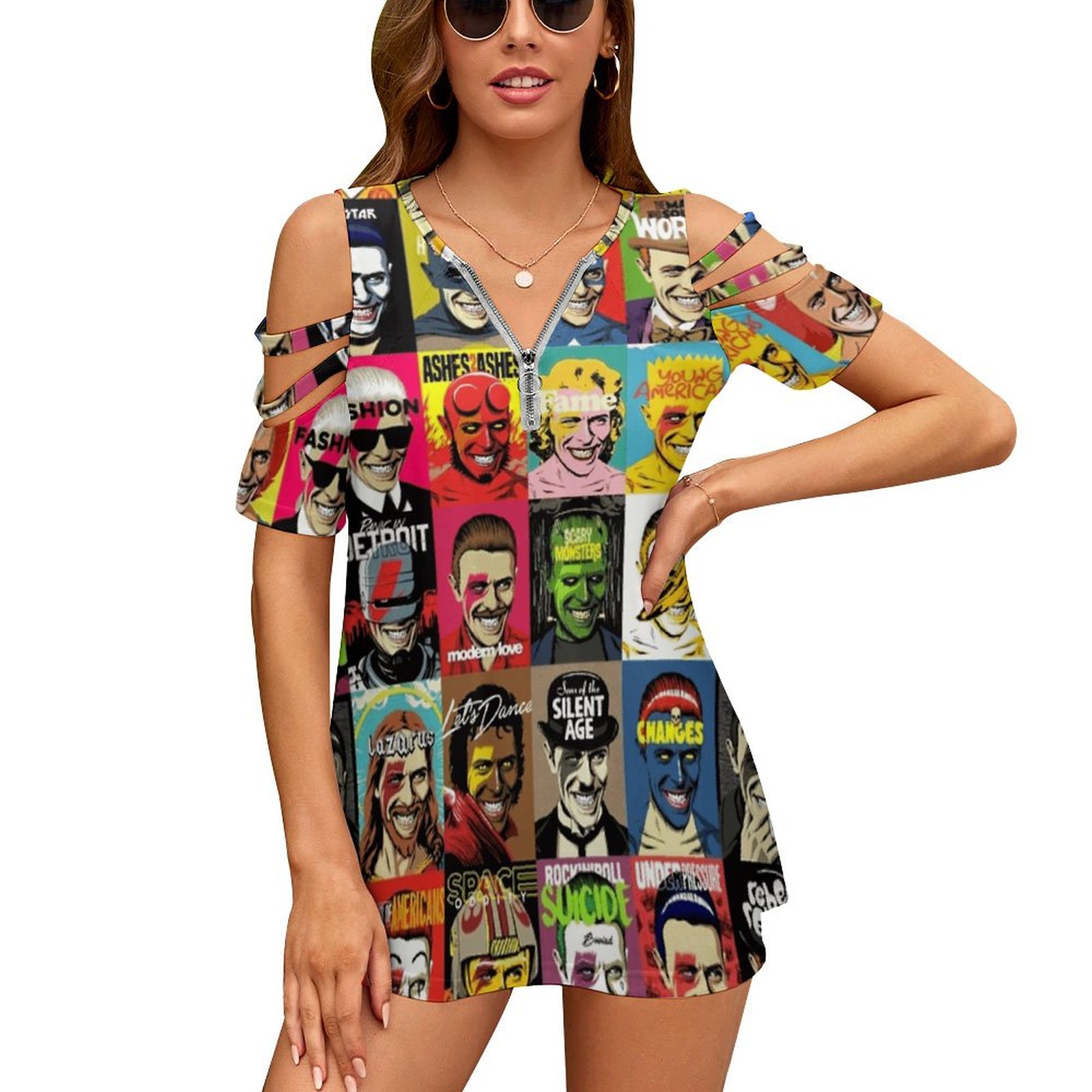 Women'S Fashion Of The 70S - Todos os mudanças camiseta feminina verão
