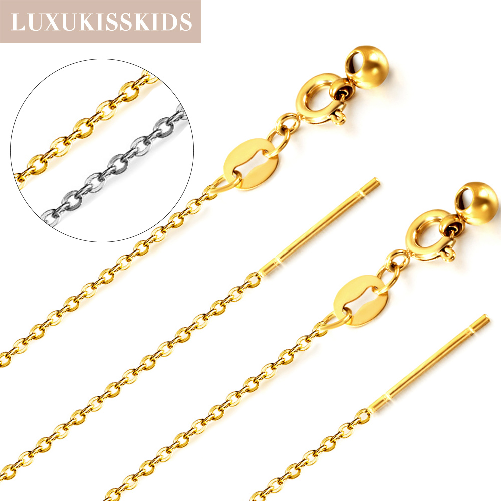 Women'S Fashion Show 2022 - Luxukisskids 1mm o corrente colares jóias