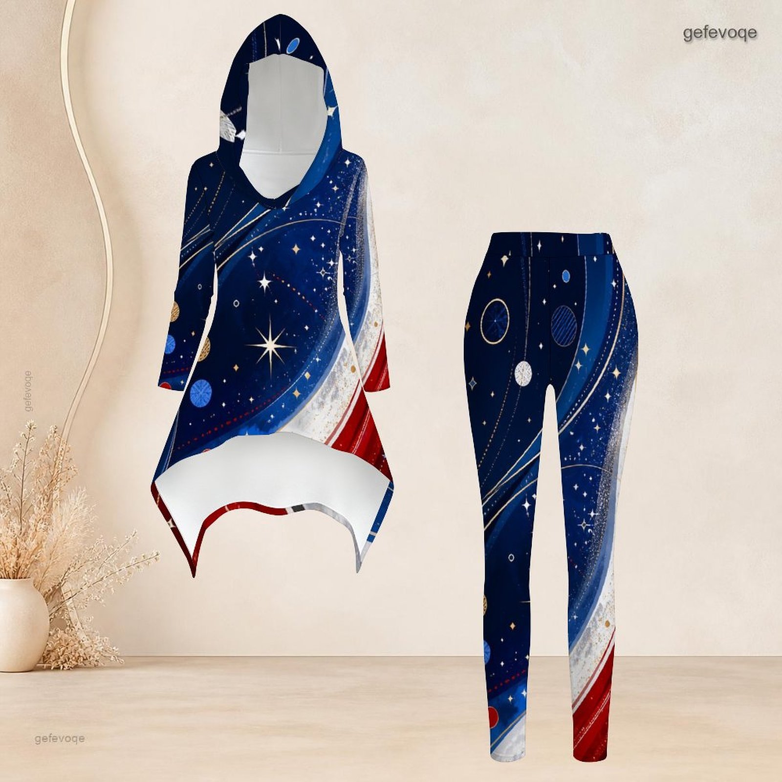Women'S Fashion Suit - Conjunto Casual Feminino de 2 Peças: