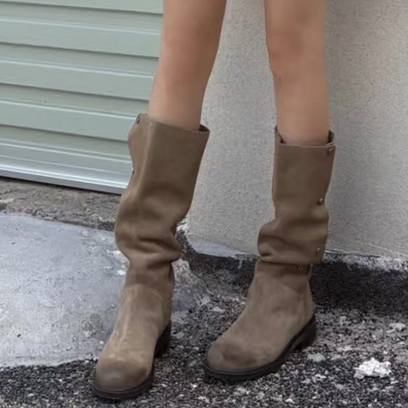 Moda de salto alto feminino bo - Women'S Fashion Boots 2025 avaliação e preço