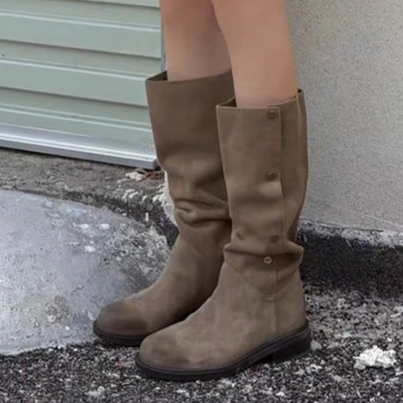 Moda de salto alto feminino bo - Women'S Fashion Boots 2025 avaliação e preço