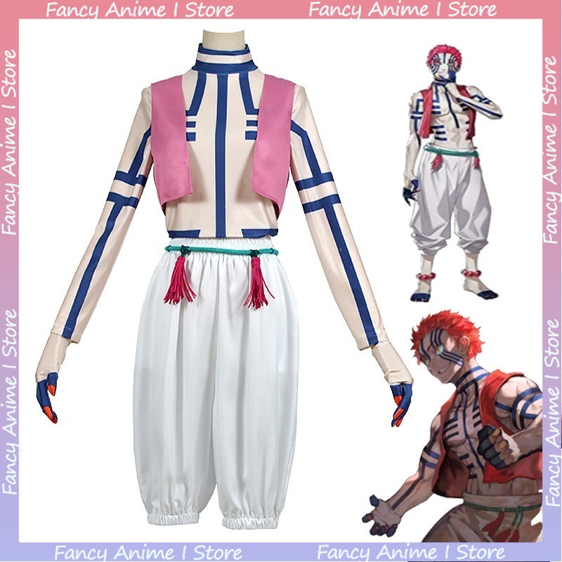 Fantasia de Cosplay Akaza de A - Women Fashion Japan avaliação e preço