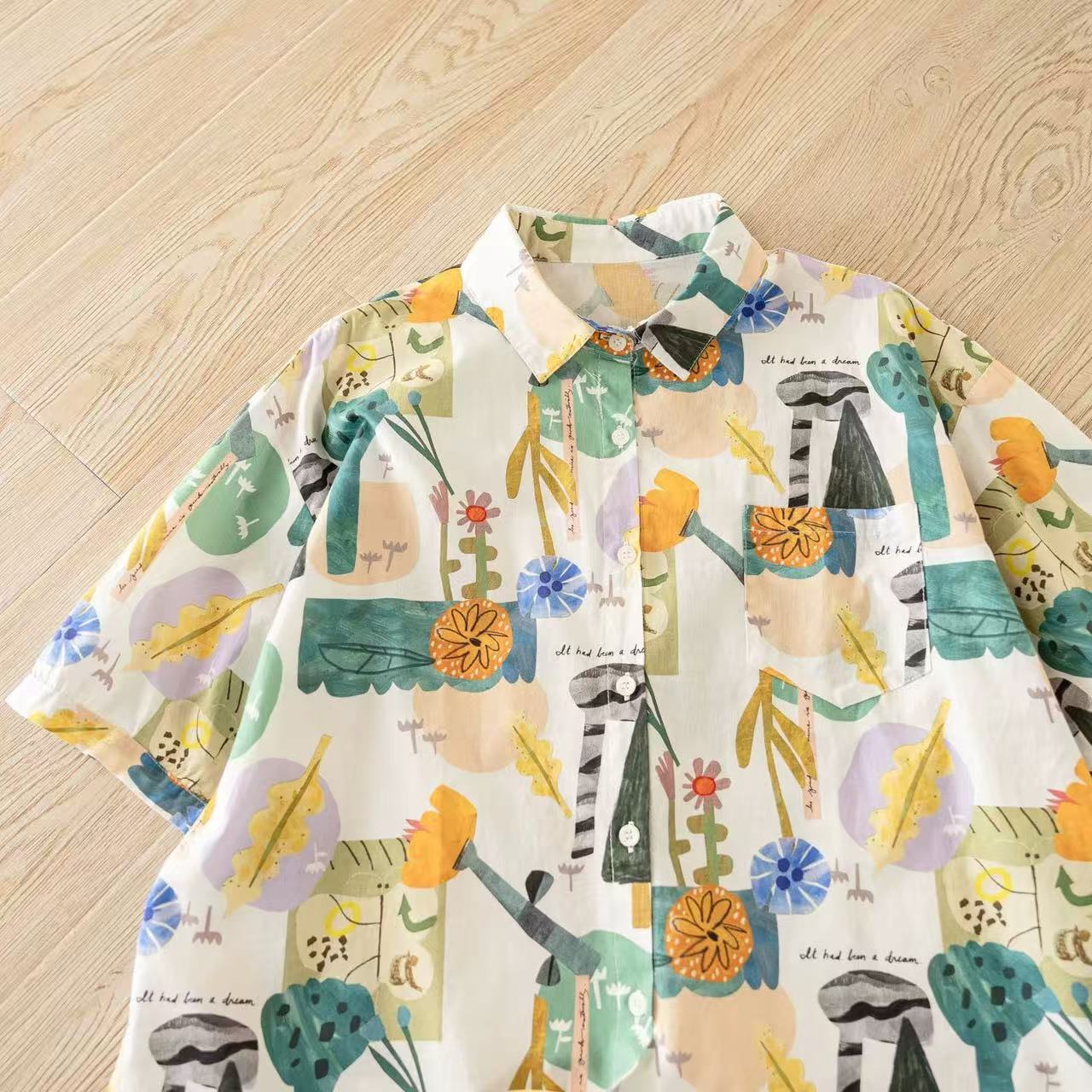 Camisas de algodão de manga cu - Women Fashion Japan avaliação e preço