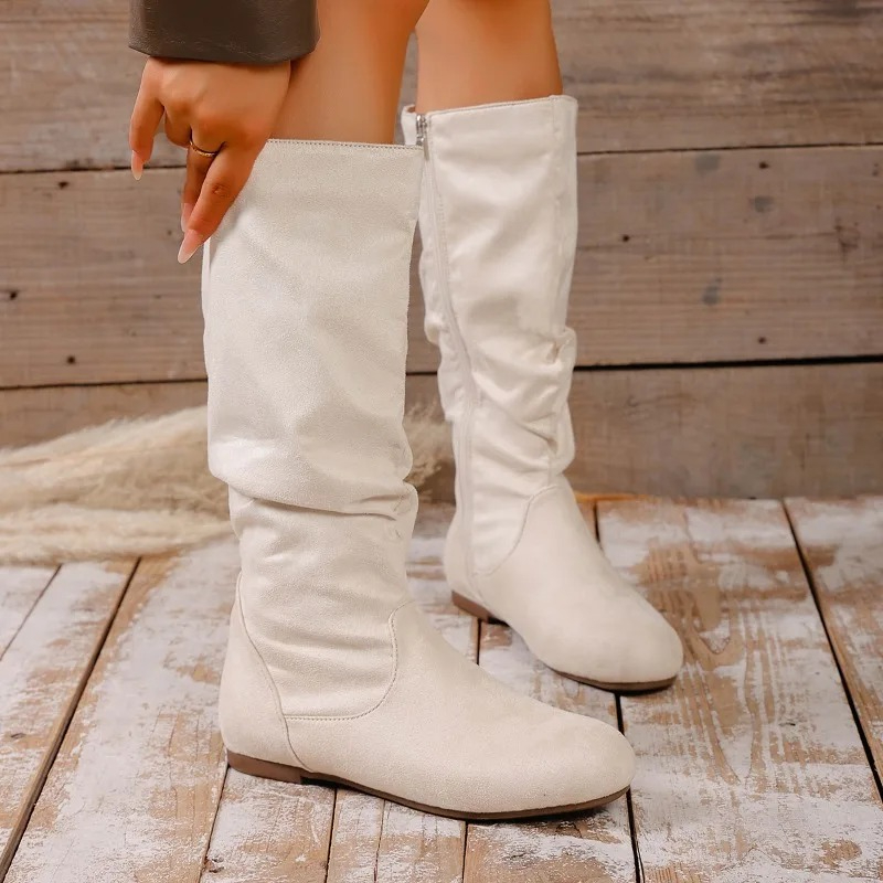 2025 inverno nova moda zíper l - Women'S Fashion Boots 2025 avaliação e preço