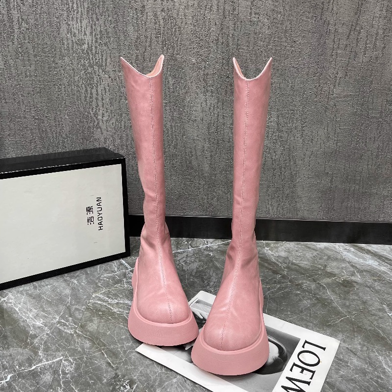 Novas botas altas antiderrapan - Women'S Fashion Boots 2025 avaliação e preço
