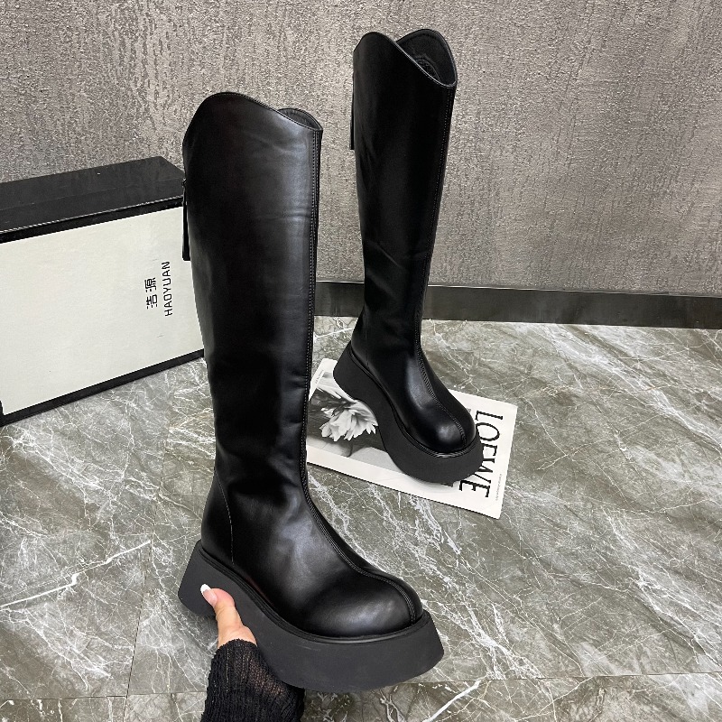 Novas botas altas antiderrapan - Women'S Fashion Boots 2025 avaliação e preço