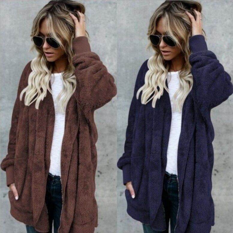Casaco de pele sintética de pe - Sherpa Coat Women avaliação e preço