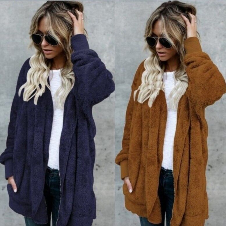 Casaco de pele sintética de pe - Sherpa Coat Women avaliação e preço