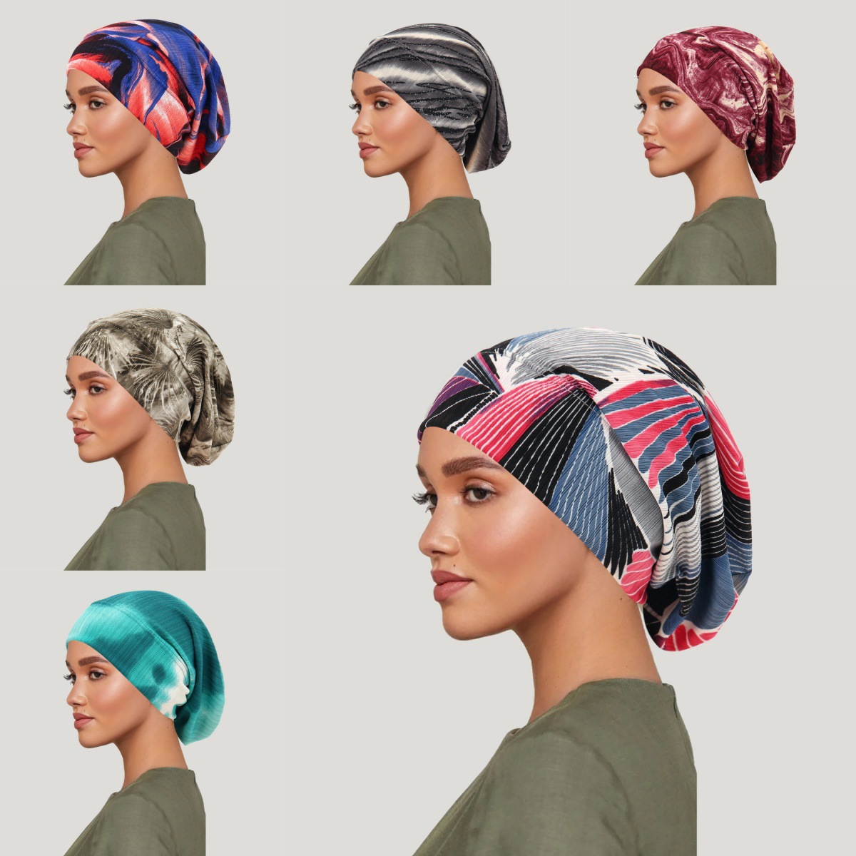 2026 novo tie-dye capa de cabe - Women Fashion Hats avaliação e preço