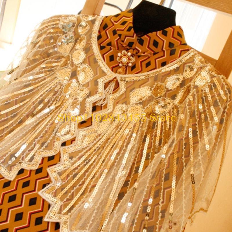 49MC Lantejoulas Flapper Xaile - Women'S Fashion Roaring 20S avaliação e preço