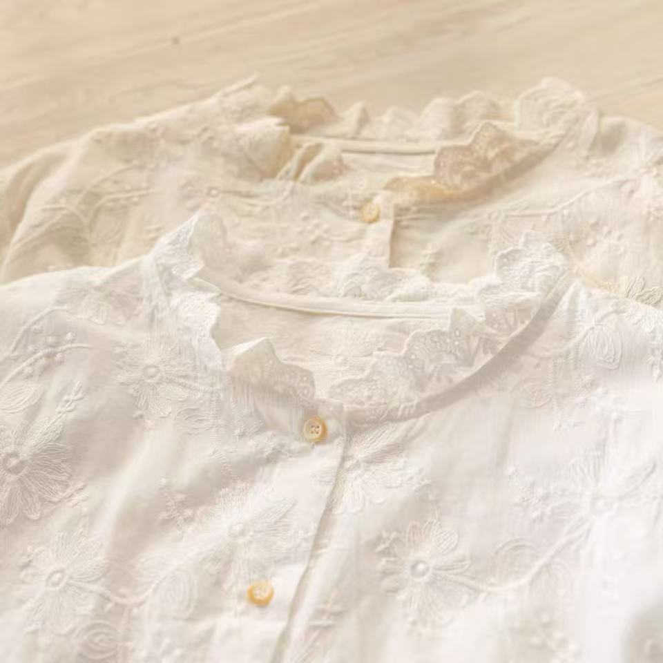 2027 Blusas de manga comprida  - Women Fashion Japan avaliação e preço