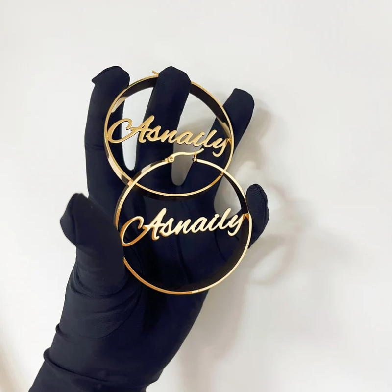 Brincos Personalizados com Nom - Women Fashion Name Ideas avaliação e preço