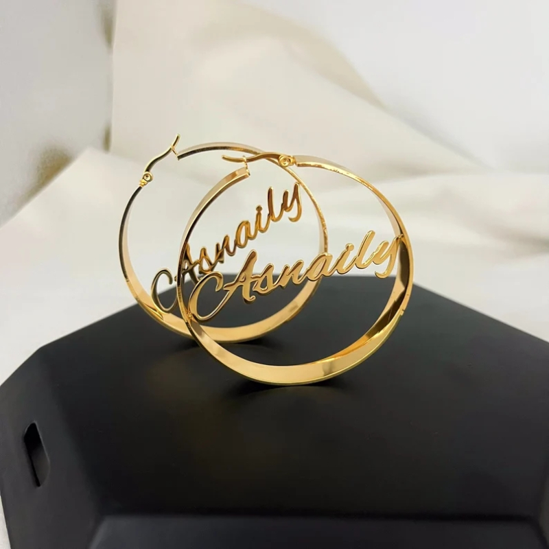 Brincos Personalizados com Nom - Women Fashion Name Ideas avaliação e preço