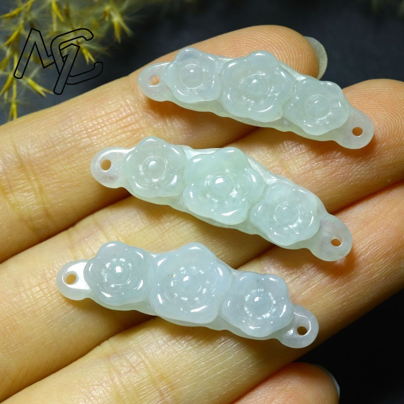 1 peça de Flor de Jadeíta Natu - Women And Men Fashion avaliação e preço