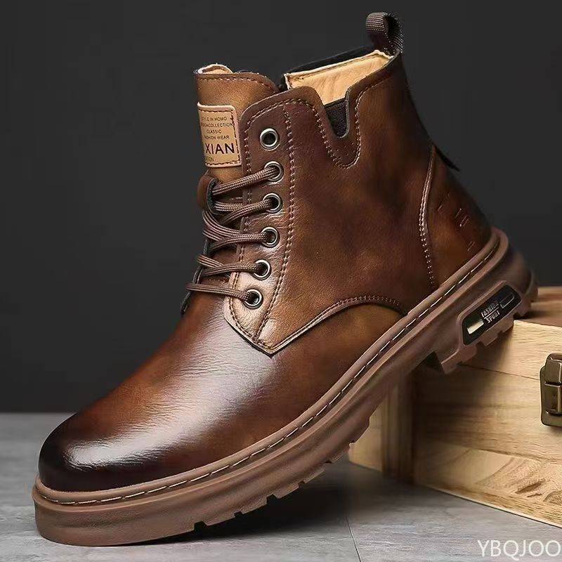Sapatos masculinos de cano alt - Women'S Fashion Boots 2025 avaliação e preço