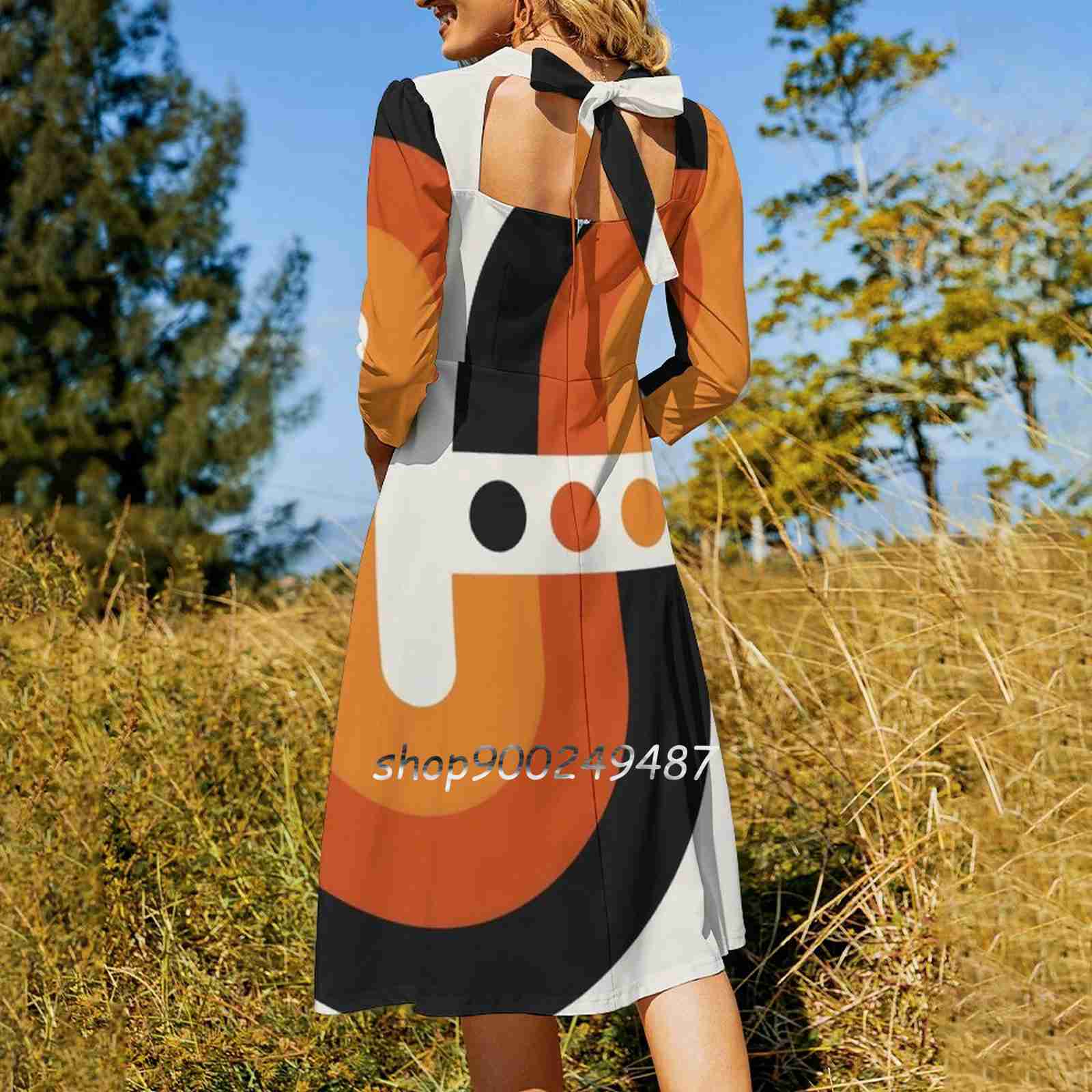 Vestido feminino arco-íris Fla - Women'S Fashion Of The 70S avaliação e preço