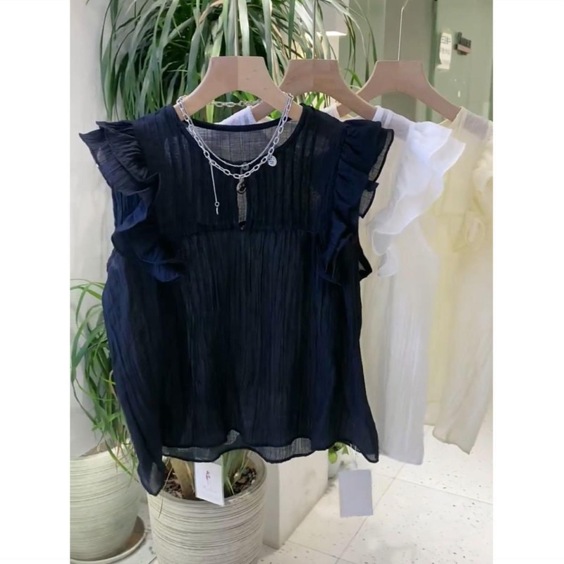 Blusa de Mangas Voadoras Femin - Women Fashion Japan avaliação e preço