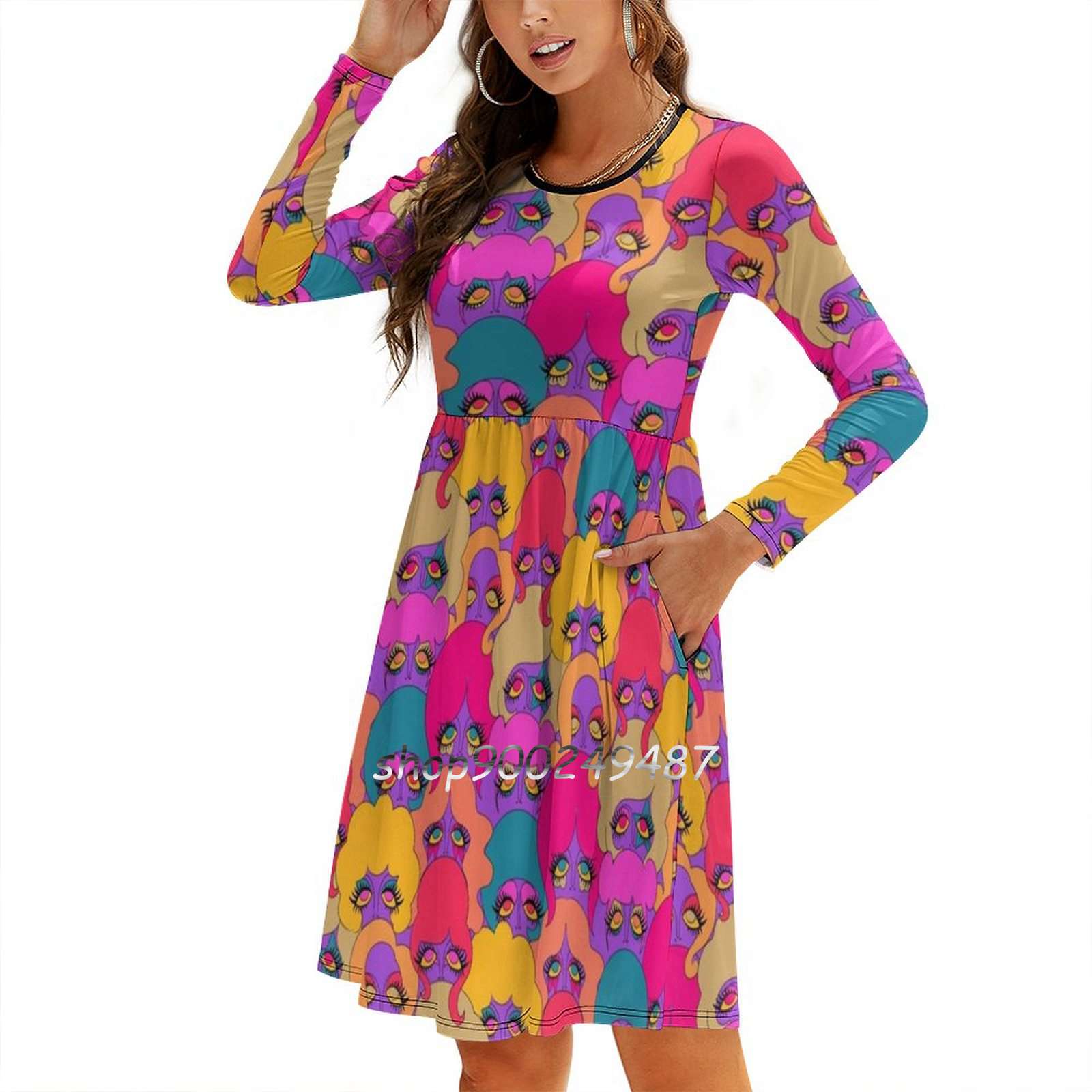 Colorful Ladies Sweetheart Kno - Women'S Fashion Of The 70S avaliação e preço