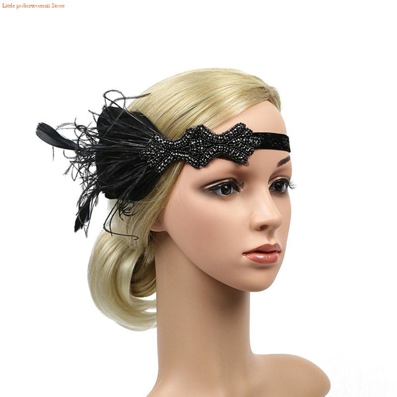 Acessórios cabelo f92d para mu - Women'S Fashion Roaring 20S avaliação e preço