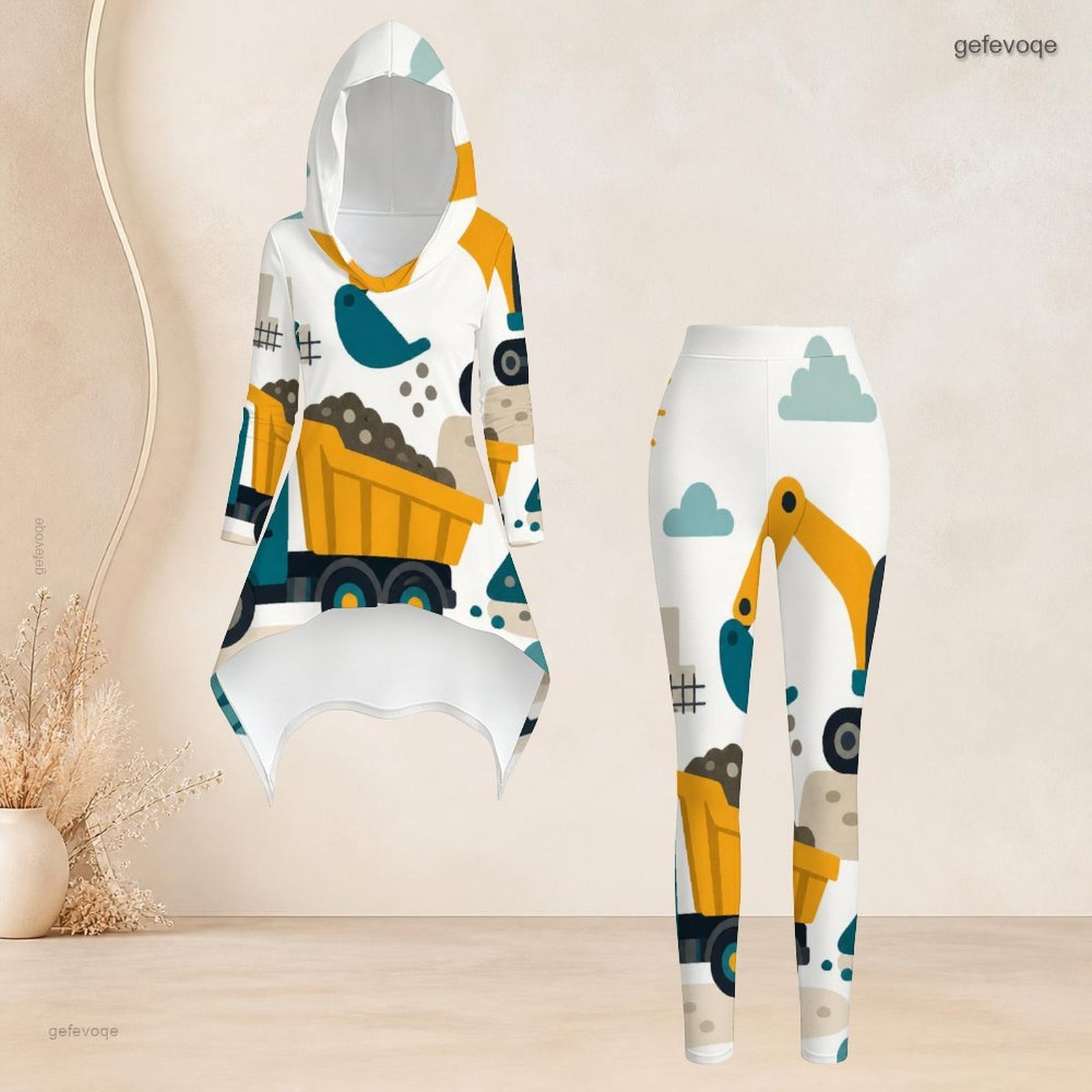 Conjunto Casual Feminino de 2  - Women'S Fashion Suit avaliação e preço