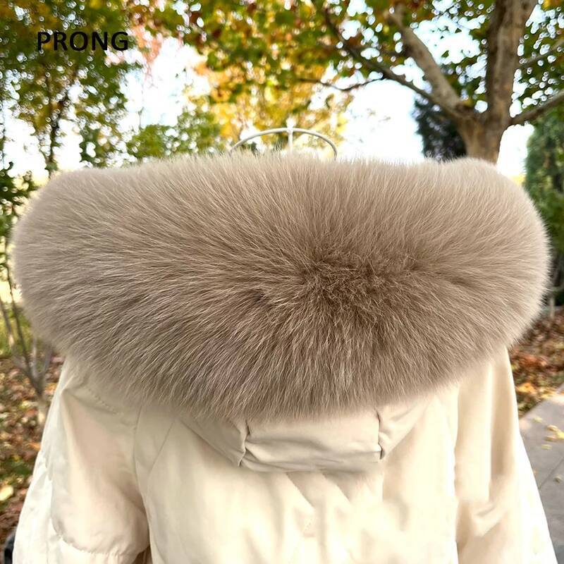 Colarinho de pele de raposa re - Women Fashion Hats avaliação e preço