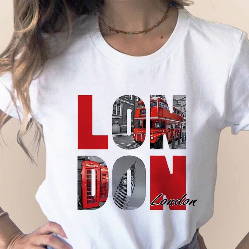 Moda cidade impressa camiseta  - Women'S Fashion York avaliação e preço