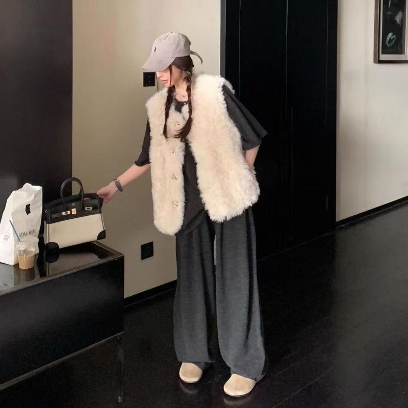 Colete Feminino de Pelo Sintét - Sherpa Coat Women avaliação e preço